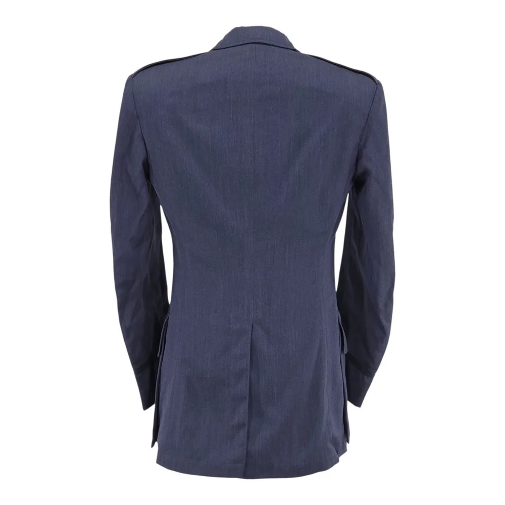 Vintage Siebler Custom Luxury Tailored Military Jacket Mens Medium 1951 USA Blue - Picture 2 of 16